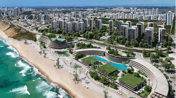 הדמיה שירת הים בנתניה, קרדיט להדמיה: קסם הדמיות